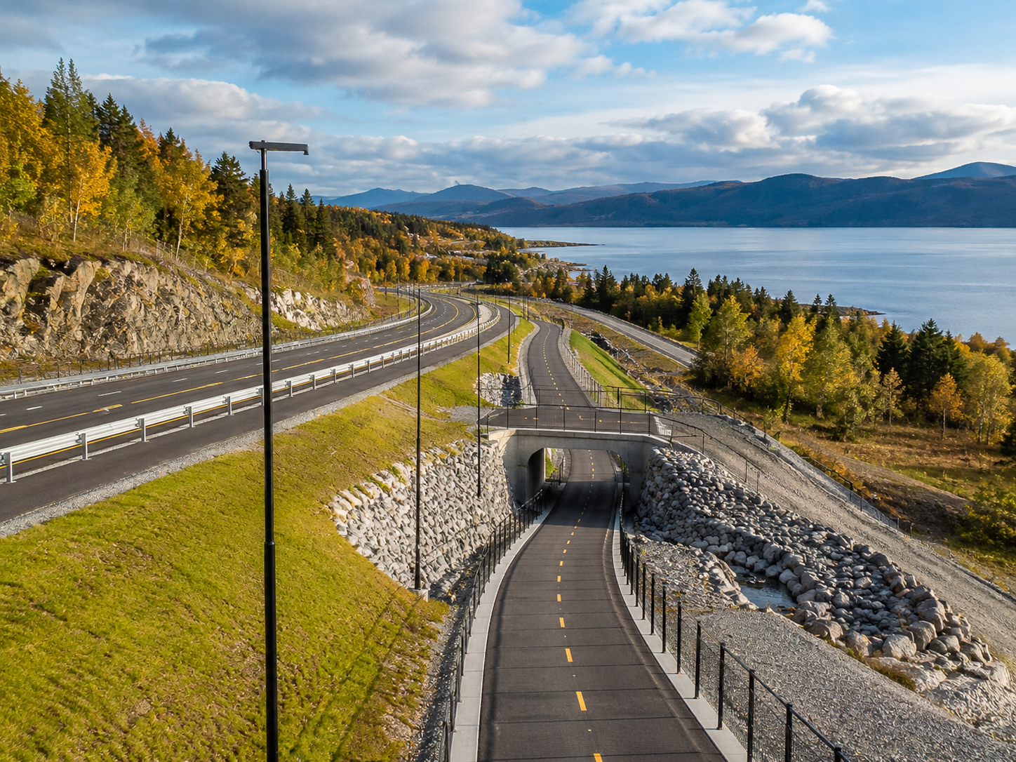 Gang- og sykkelvei Bodøsjøen